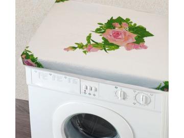 Waschmaschinenüberzug Blumenmotiv